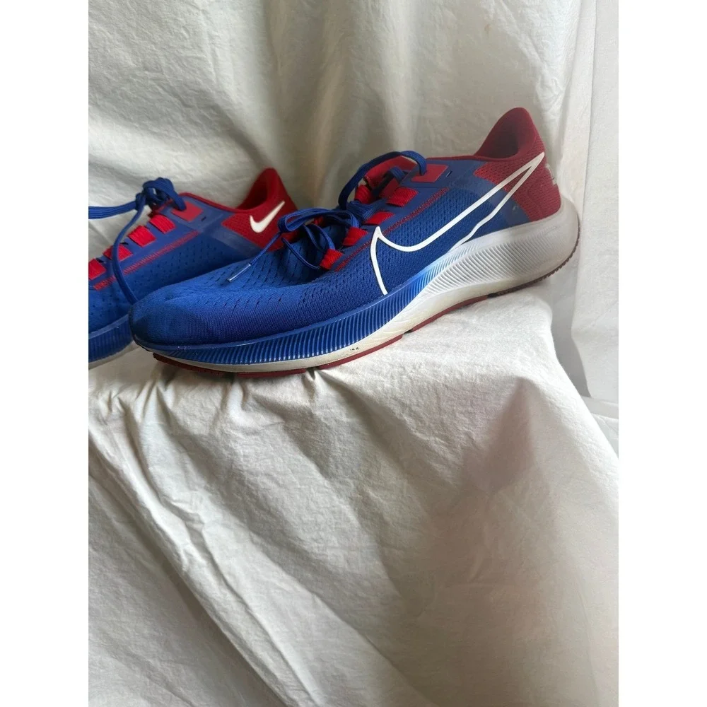 Nike Air Zoom Pegasus 16 New York Giants Blue Red‎ White Mens Running Shoes